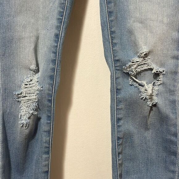 Tommy jeans, distressed, high-rise jeggings  size 26 - Picture 3 of 9